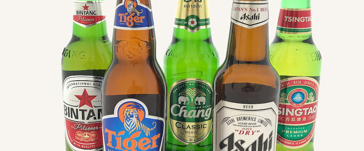 Met Aziatische bieren deze zomer toch op rondreis door Azië