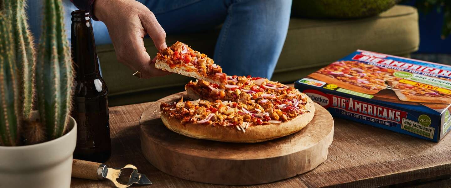 Big Americans introduceert vegan BBQ Jackfruit pizza