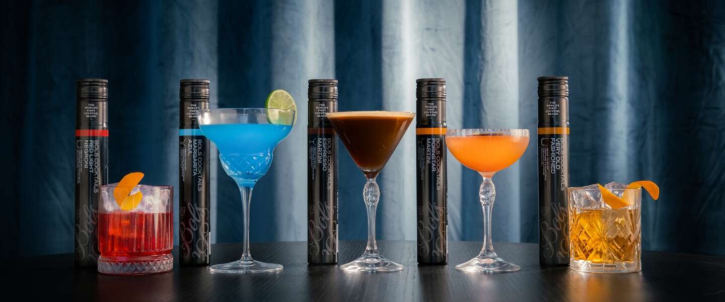 Lucas Bols introduceert ready-to-drink cocktails in tubes