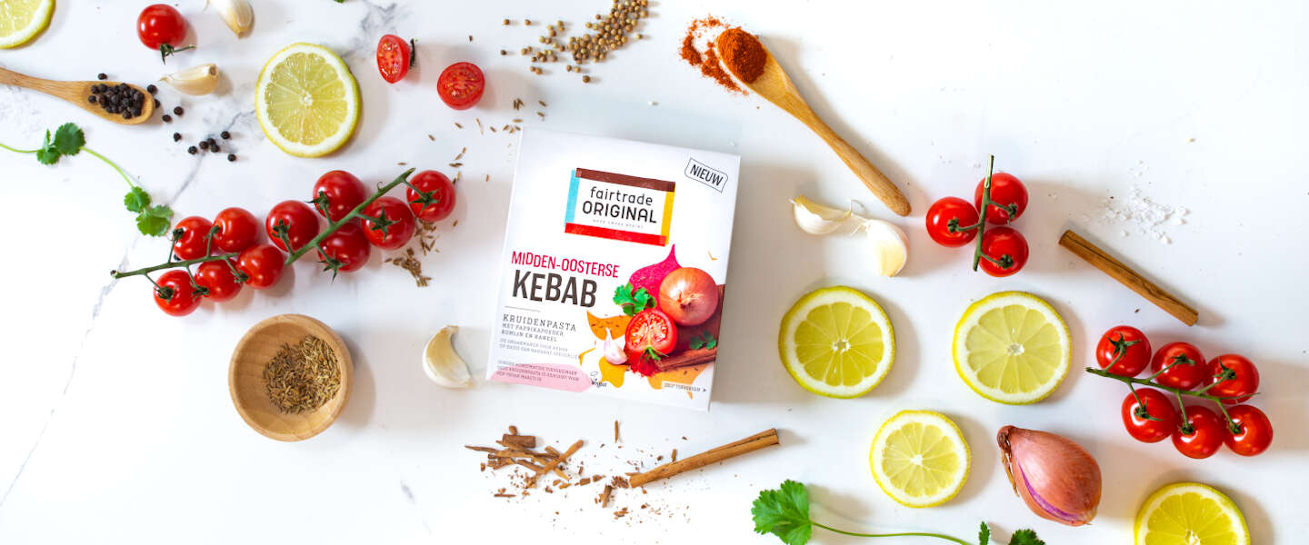 Fairtrade Original voegt kruidenpasta voor kebab toe aan Arabische productlijn