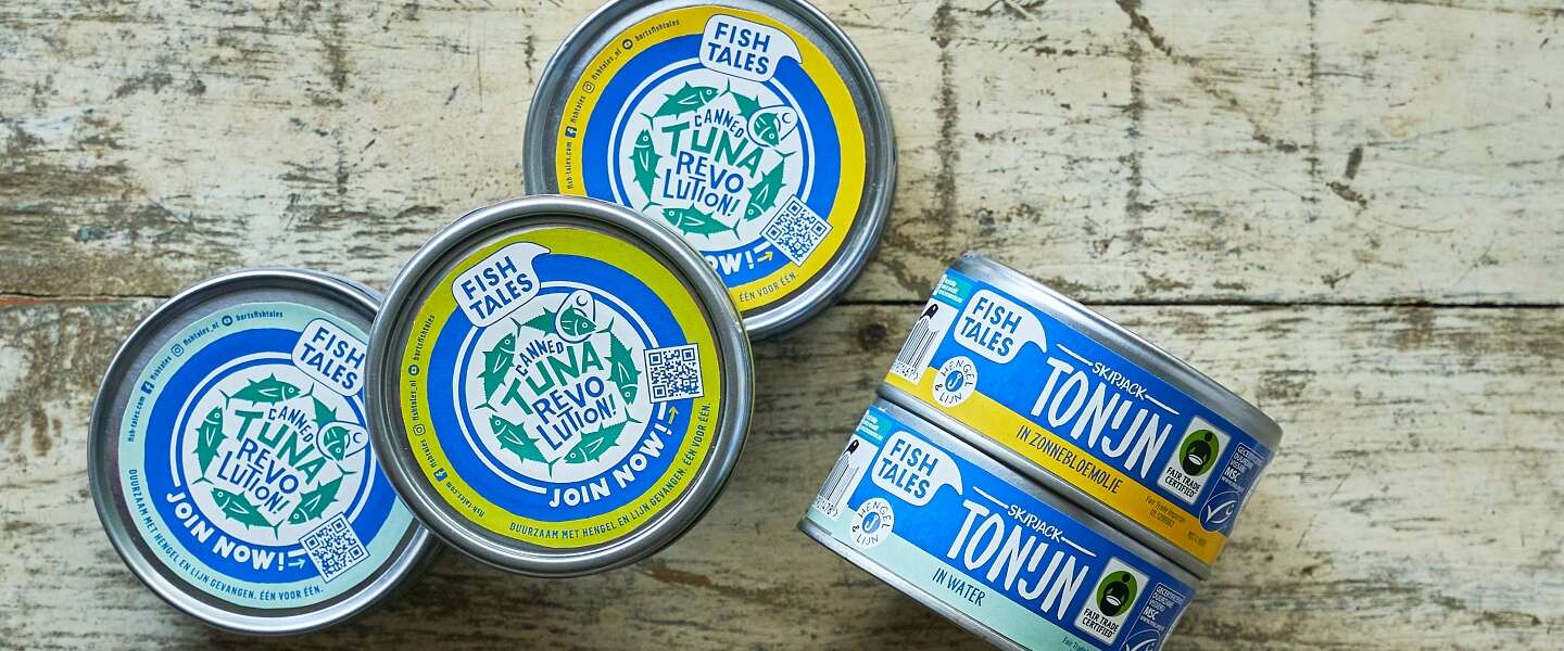 De tonijn van Fish Tales is nu Fair Trade gecertificeerd