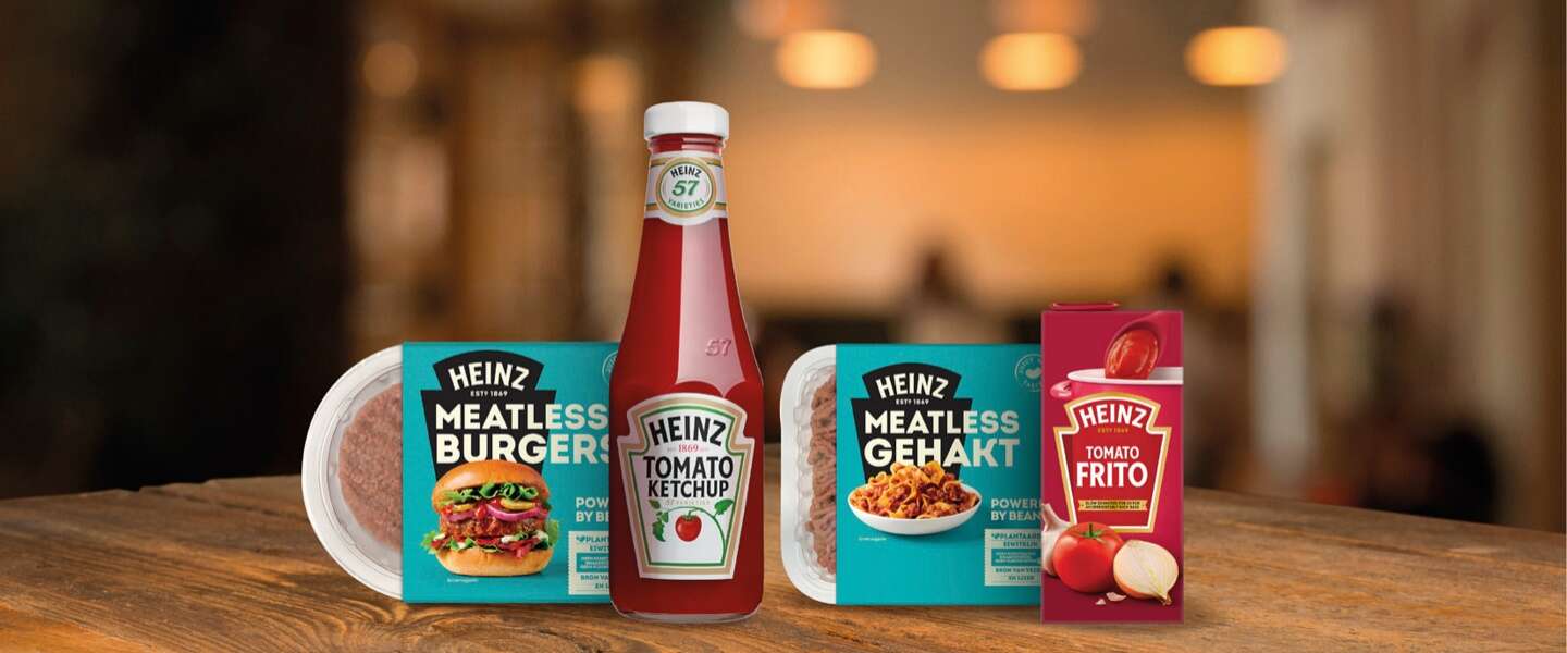 Internationale primeur voor Nederland: Heinz introduceert vleesvervangers