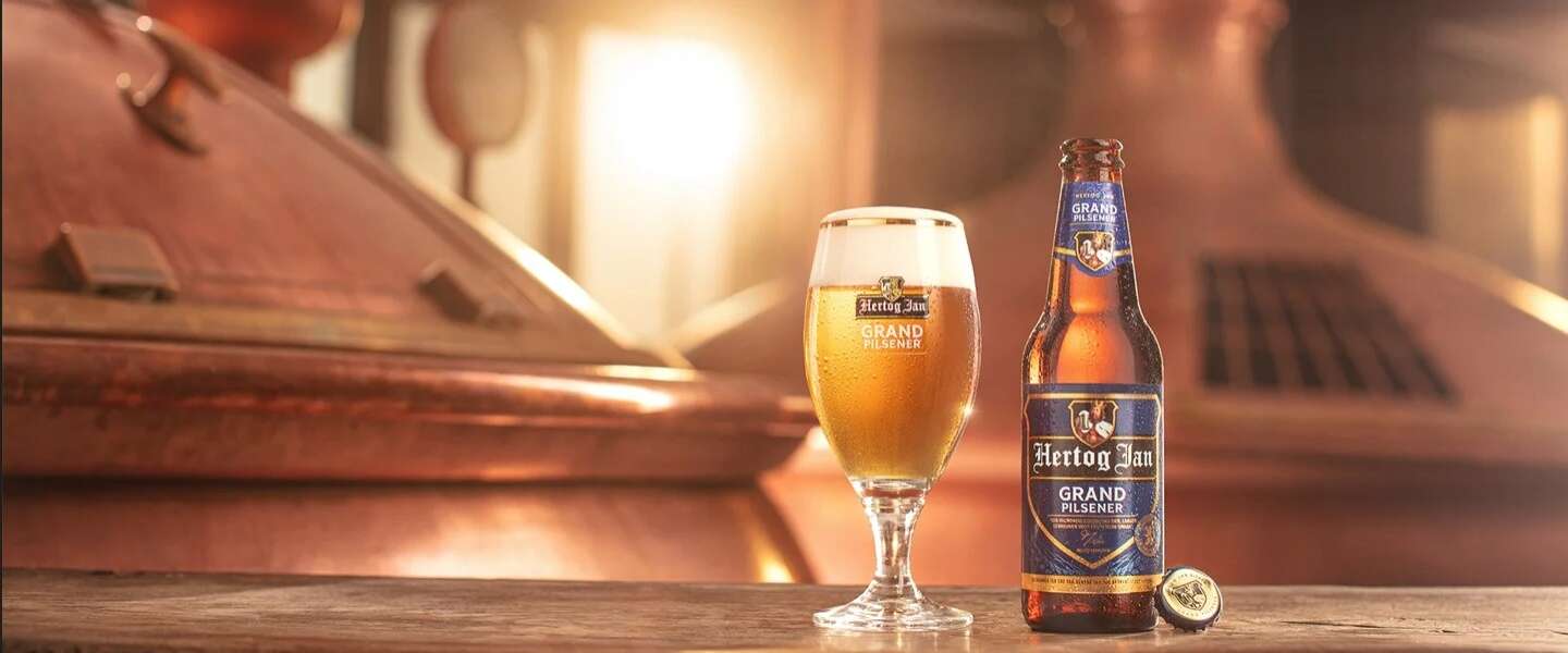Hertog Jan introduceert de Grand Pilsener: bier waar je de tijd voor neemt
