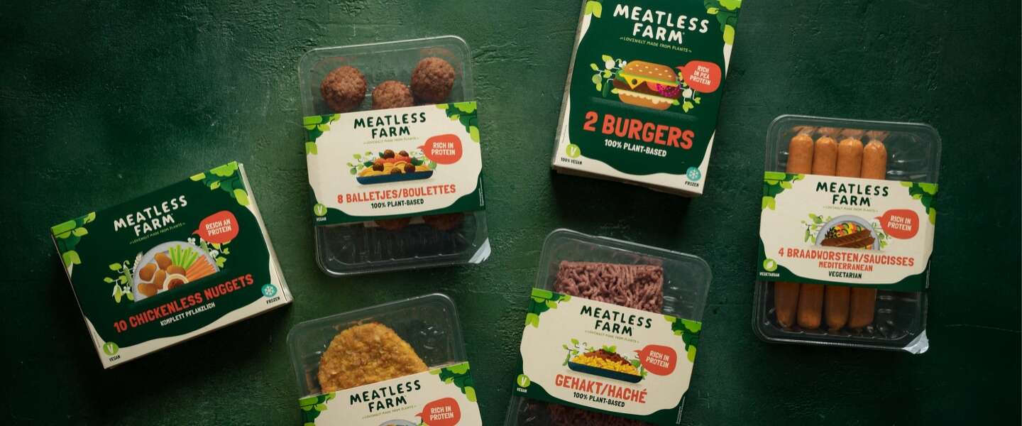 Jumbo start met pilot producten Meatless Farm in twintig winkels