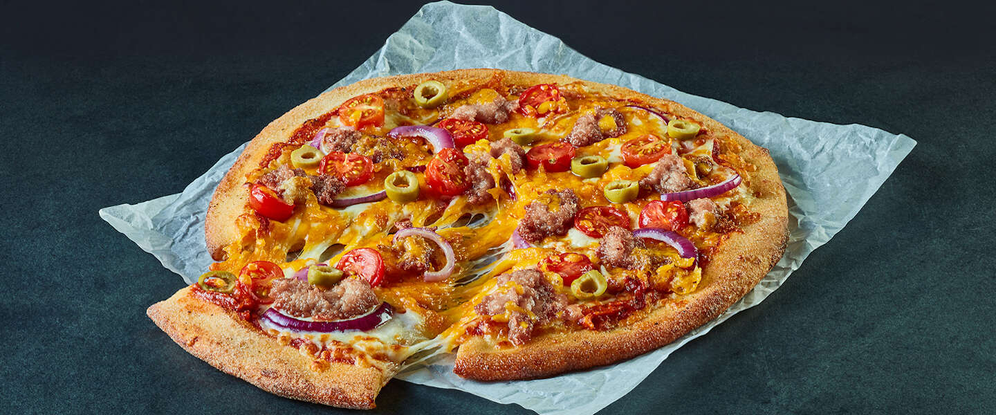 New York Pizza eerste pizzaketen die pizza's met tonijnvervanger introduceert