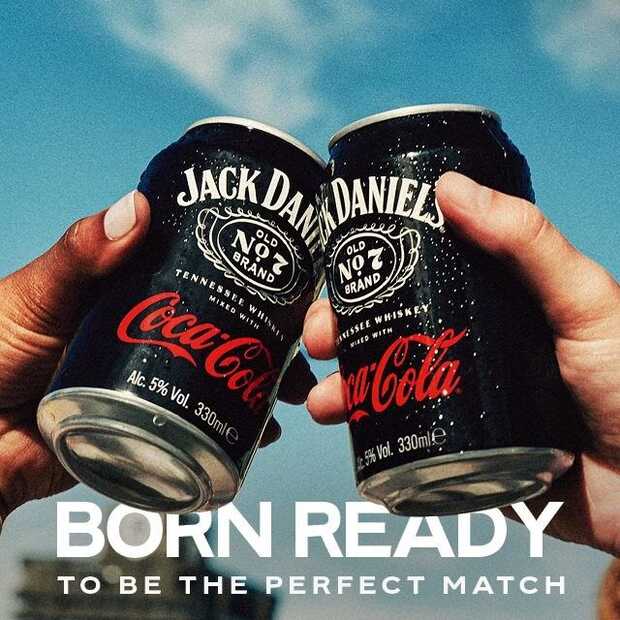 Jack Daniels en Coca-Cola brengen Jack and Coke in blik op de markt