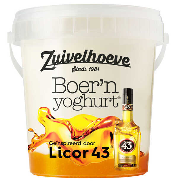 Limited edition Boer'n yoghurt geïnspireerd op Licor 43 weer te koop