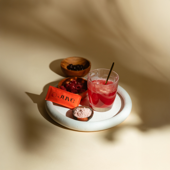 The Skin Code geserveerd op een bord