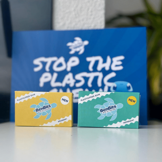 Plasticvrije kauwgom van BenBits