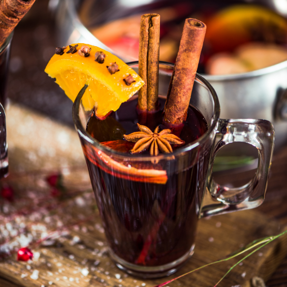 Warme Glühwein